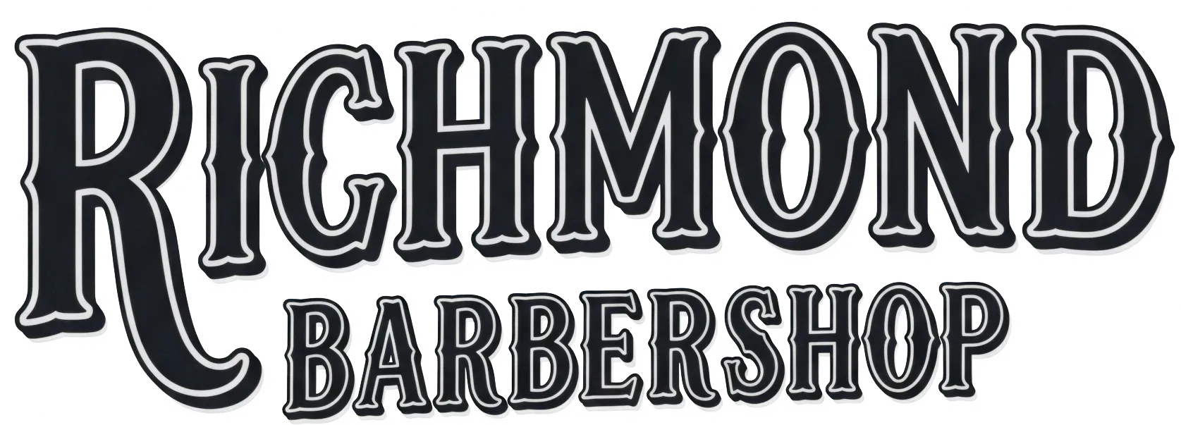 Richmond barbershop logo